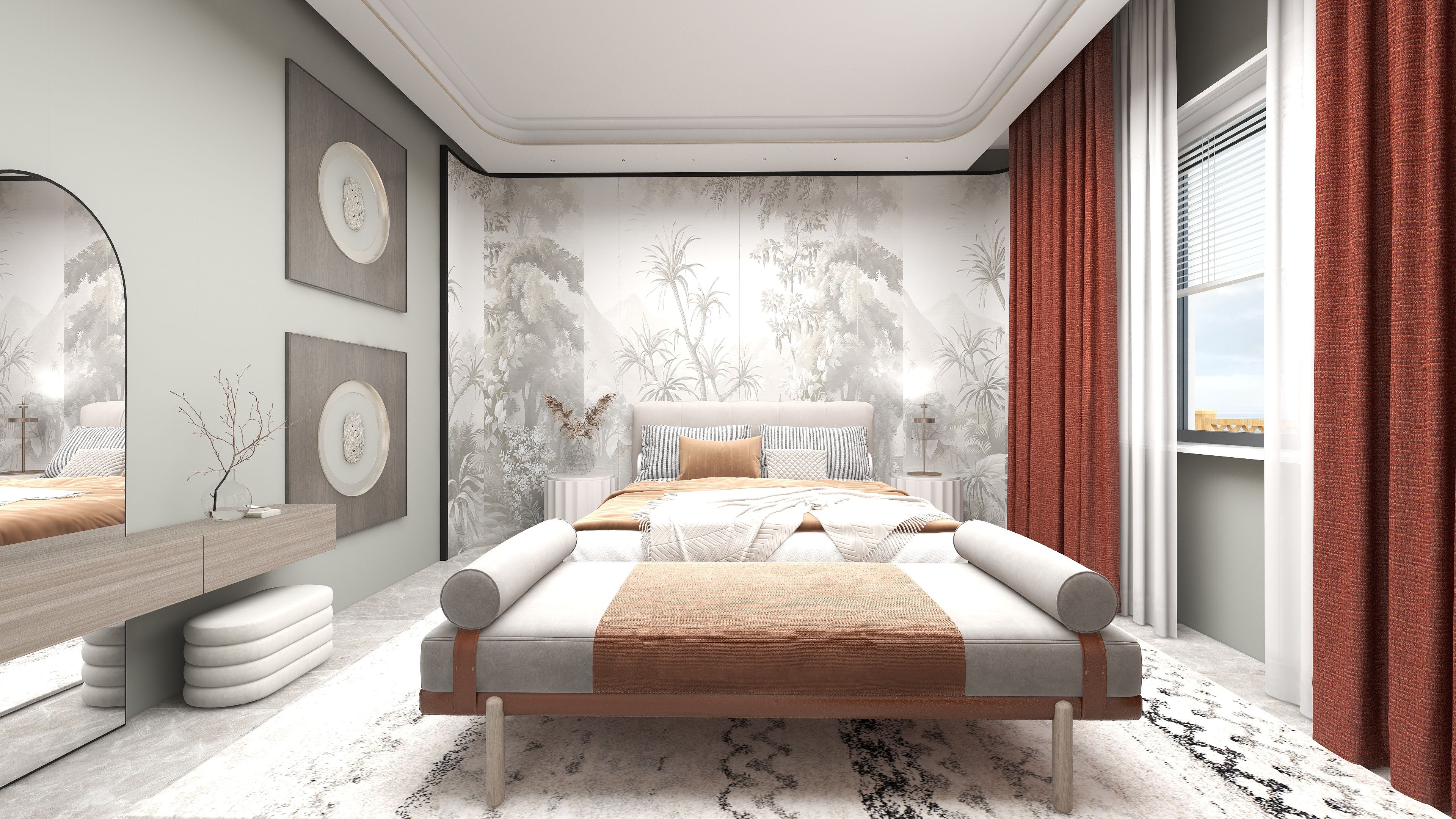 Bedroom project 2 by Nexus Interior Studio, Bengaluru