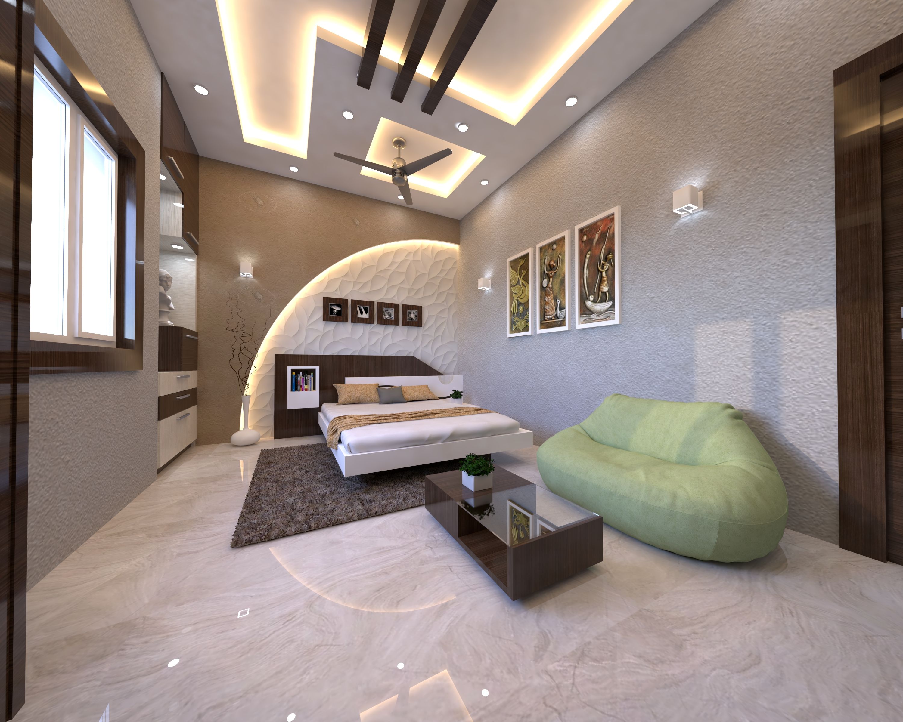 False Ceiling & Lighting project 2 by Nexus Interior Studio, Bengaluru