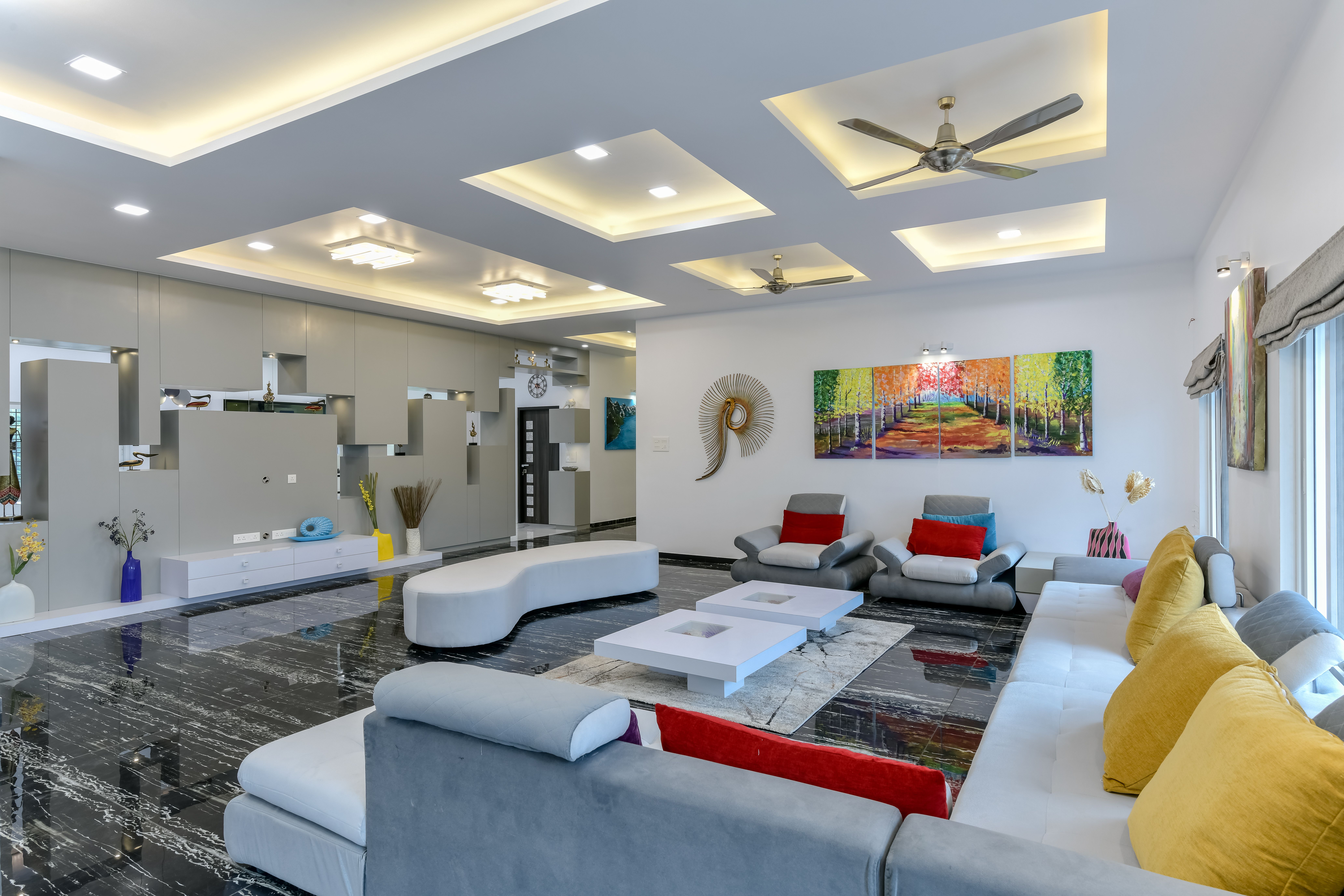 False Ceiling & Lighting project 5 by Nexus Interior Studio, Bengaluru