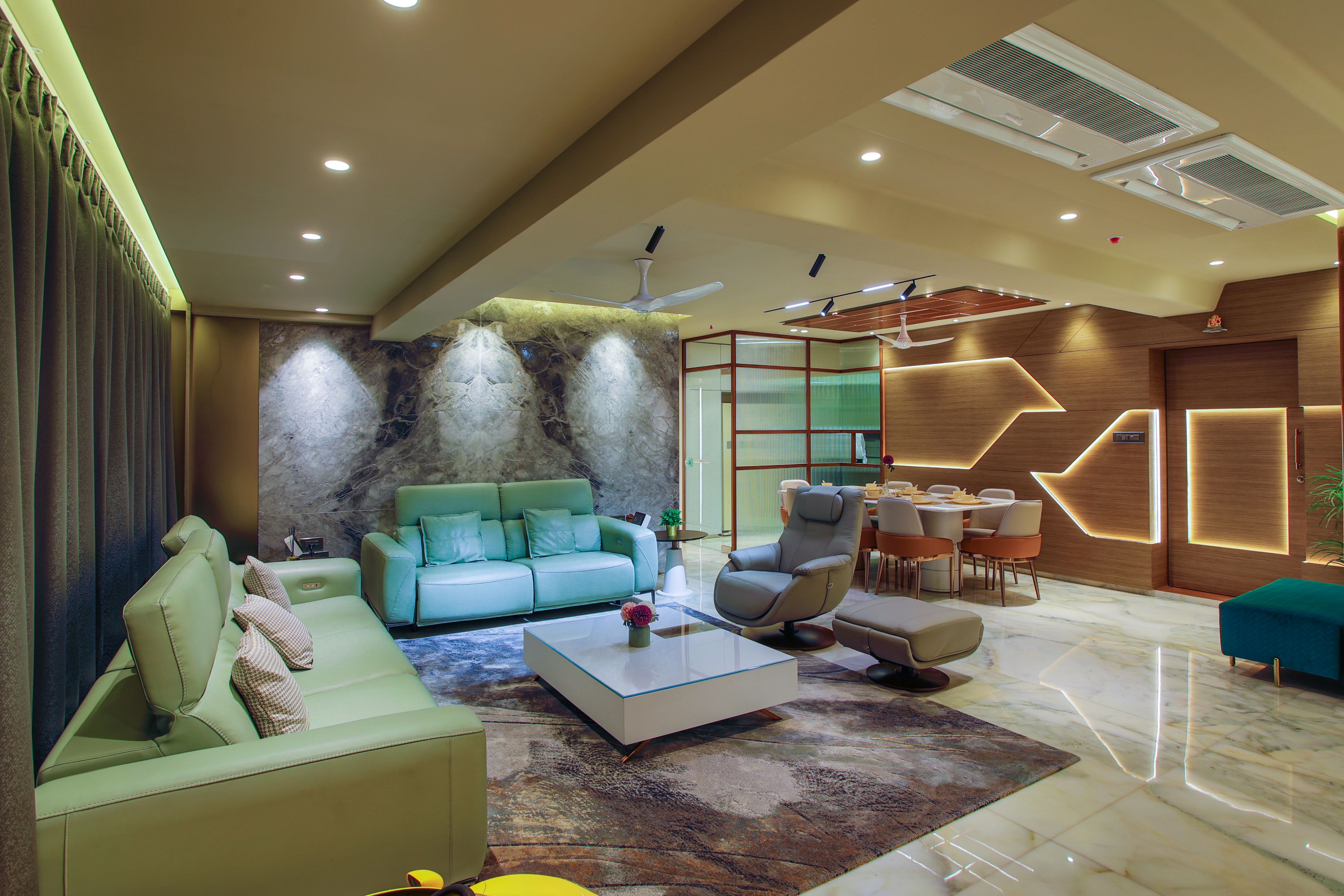 Living Room project 2 by Nexus Interior Studio, Bengaluru