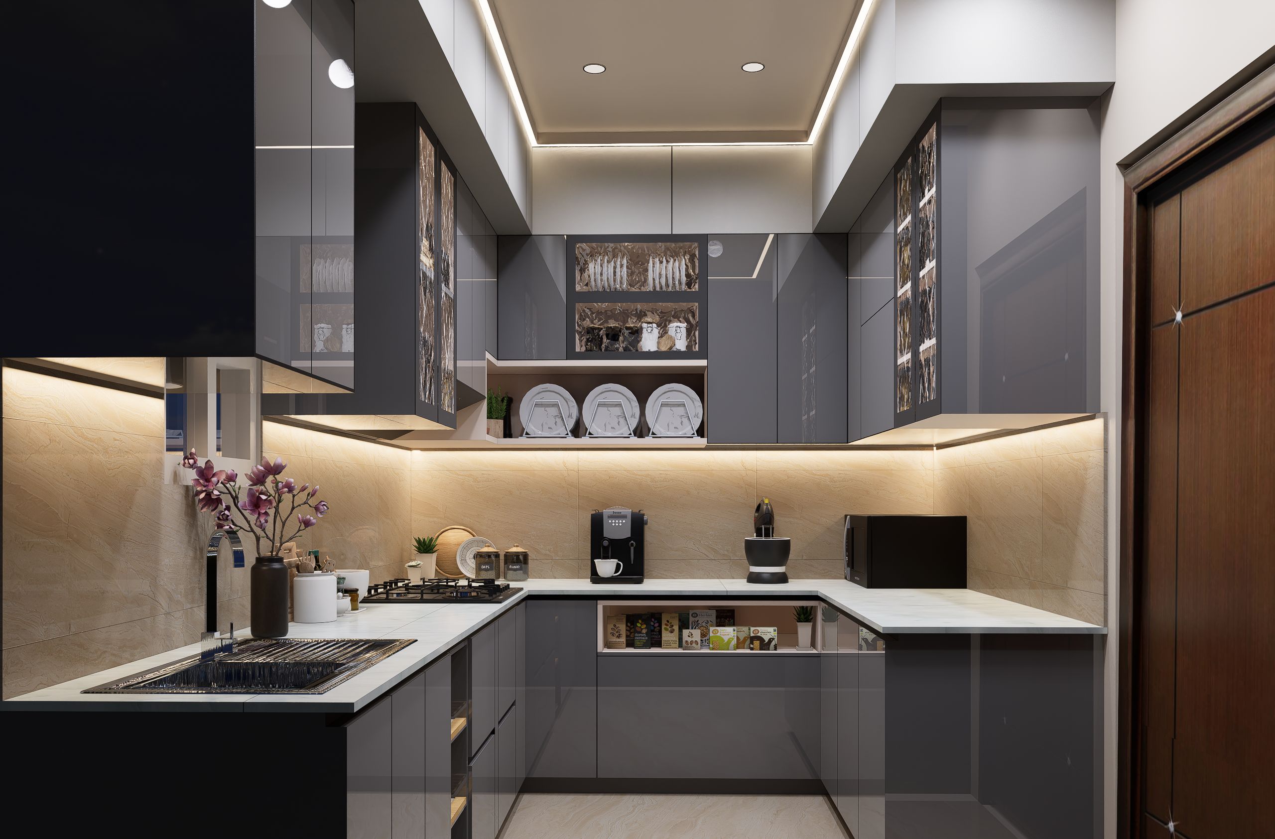 Modular Kitchen project 4 by Nexus Interior Studio, Bengaluru