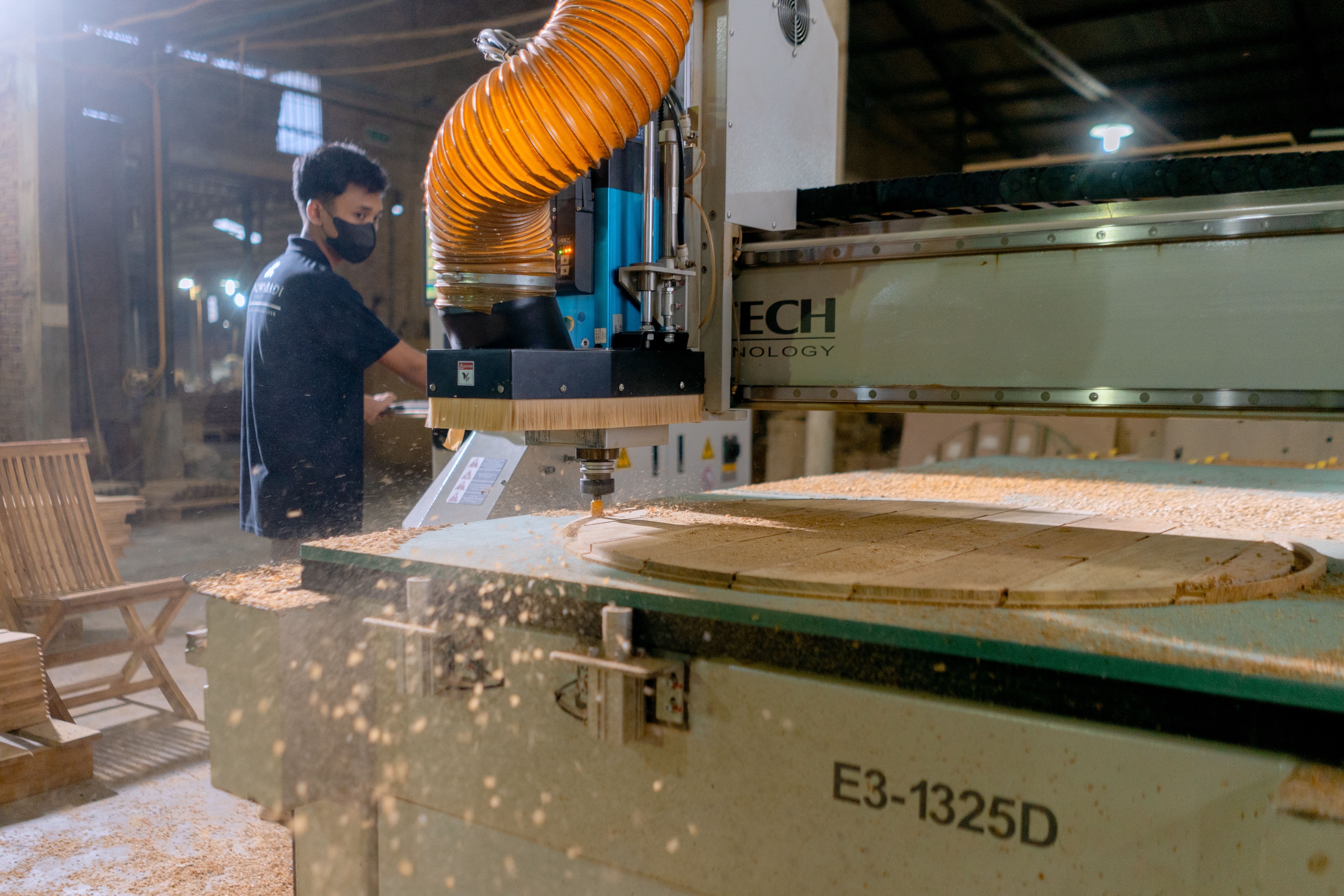 In-house manufacturing — Nexus Interior Studio process